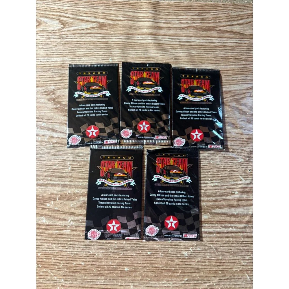 Nascar Texaco Star Team Maxx Collector Series Pack - 5 Packs
